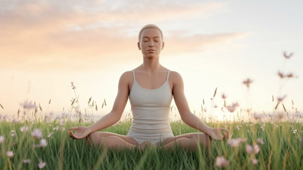 Inner peace through mindfulness and meditation in everyday life.