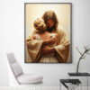 Jesus Hugging Woman Digital Art3 The Best Jesus Hugging Woman Digital Art | 30x40 High Quality PDF