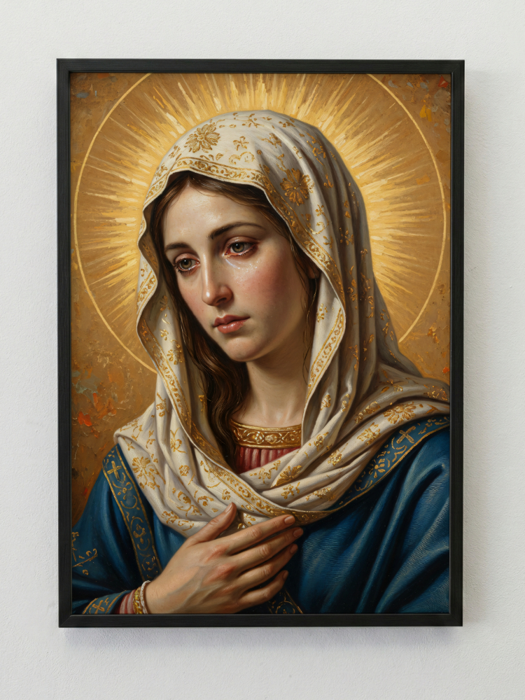 Virgin Mary Mother of Sorrows Digital Art 30x40 PDF Virgin Mary Mother of Sorrows Digital Art
