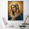 Virgin Mary Mother of Sorrows Digital Art 30x40 PDF3 High Quality Virgin Mary Mother of Sorrows Digital Art | 30x40 PDF